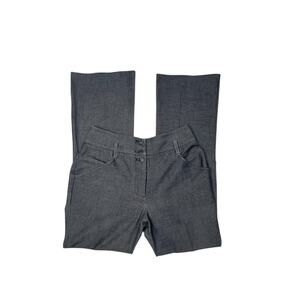 Studio M Charcoal Grey Stretch Trouser Dress Pants - Size 2